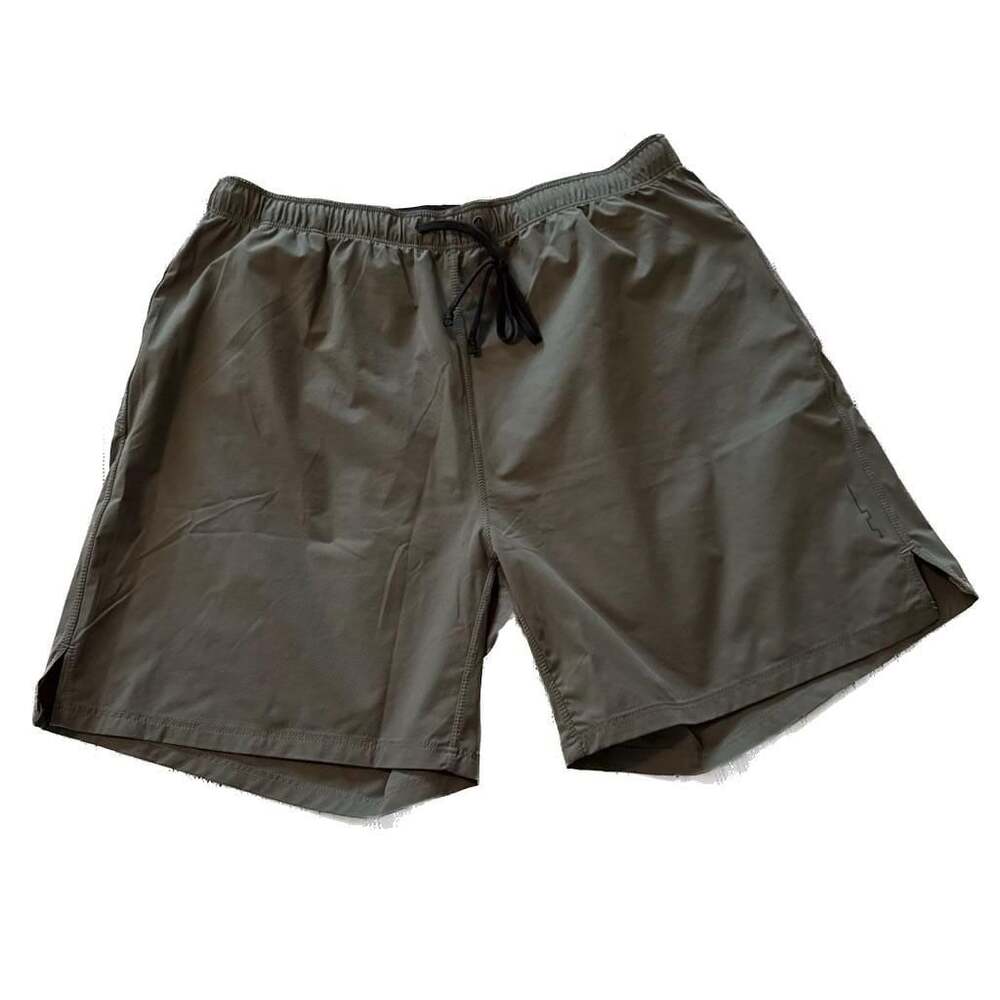 Path Projects Graves PX 5 Inch Athletic Trail Running Shorts Olive Green Size M